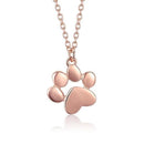 Dog Paw Pendant Necklace